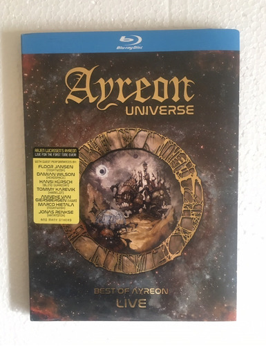 Ayreon Universe - Best Of Ayreon Live - Blu Ray Lacrado