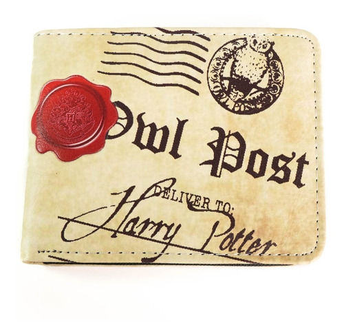 Billetera Importada Harry Potter Hogwarts Letter