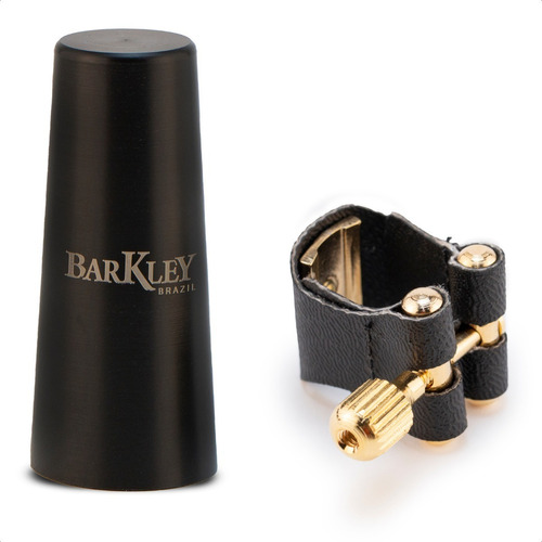 Braçadeira Barkley Gold Para Boquilha Metal Sax Tenor 