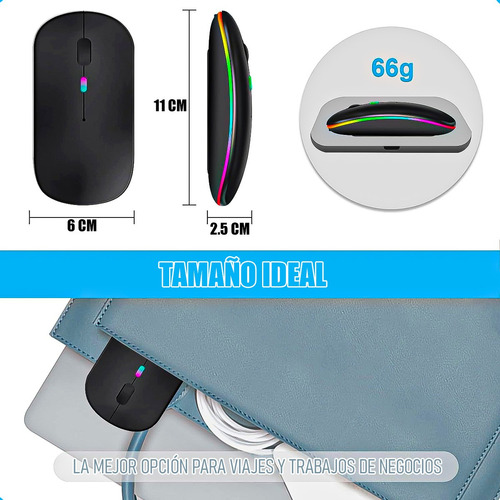 Mouse Inalambrico Mouse Bluetooth Mouse Inalambrico Recargab