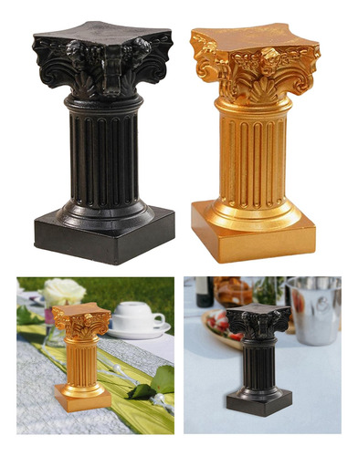 2 Piezas De Estatuas De Pilar Romano, Soportes De Pedestal,