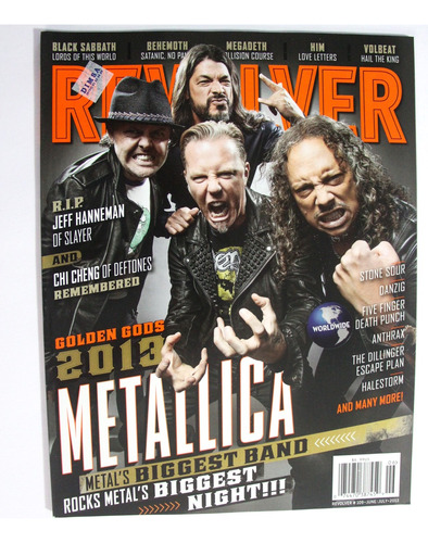 Gusanobass Revista Revolver Metallica Biggest Metal Bands