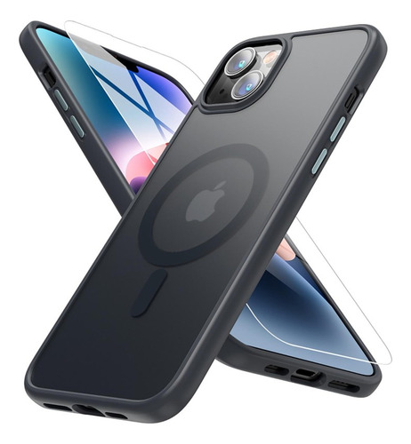 . Funda Mybat Contour Con Magsafe Y Mica Para iPhone 14 Plus