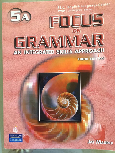 Libro Focus On Grammar, English Language Center, Awesome