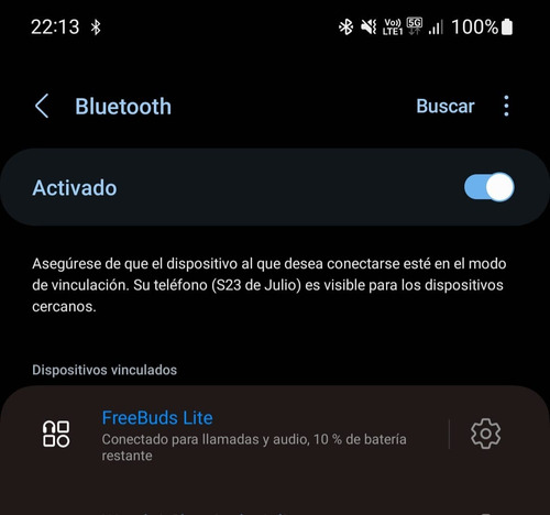 Audífonos In-ear Inalámbricos Huawei Freebuds Lite Black