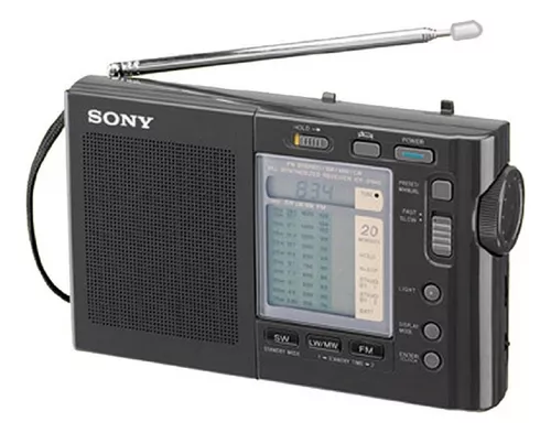 Sony Radio Despertador Am FM Sint Analogo Audio y video Digital Audio y V  ICF-C218