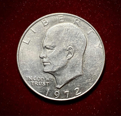 Moneda 1 Dólar Estados Unidos 1972 Denver Eisenhower Km 203