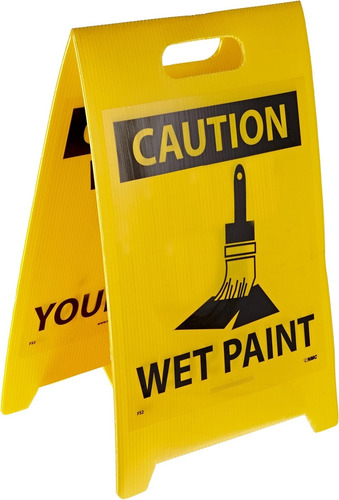 Fs2 Double Sided Floor Sign, Legend Caution - Watch Yo...