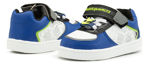 Tenis Niño Bubble Gummers® Alien Verde Color Blanco Marino
