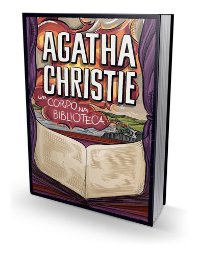 Livro - Um Corpo Na Biblioteca - Agatha Christie - Capa Dura