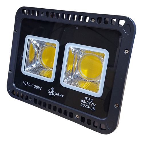 Reflector Led 4d 100w Luz Calida Bj