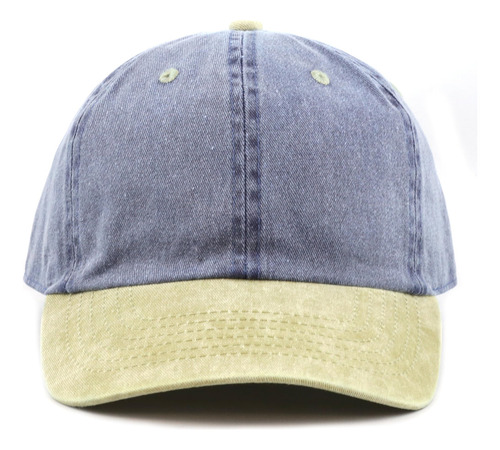 The Hat Depot Gorra De Seis Paneles, 100% Algodón, Teñido Co