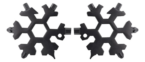 . Llave En Forma De Copo De Nieve, 2 Piezas, 19 En 1,