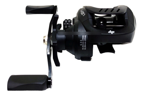 Imagem 5 de 7 de Kit Carretilha Pesca M21 Esq + Vara Topaz 1,68 6-12 Libras