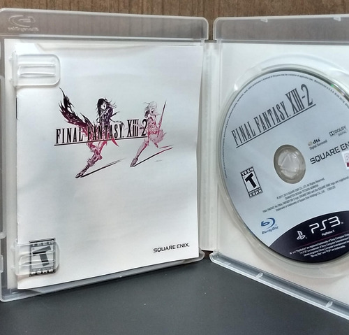 Jogo Final Fantasy Xiii-2 - Mídia Física Ff 13-2 - Ps3 (Usado)