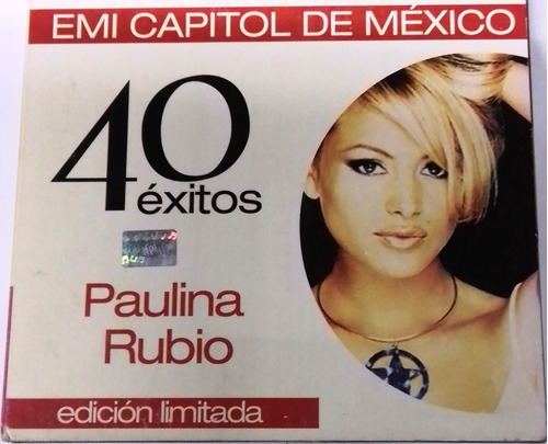 Paulina Rubio- 40 Éxitos Digipack 2 Cds