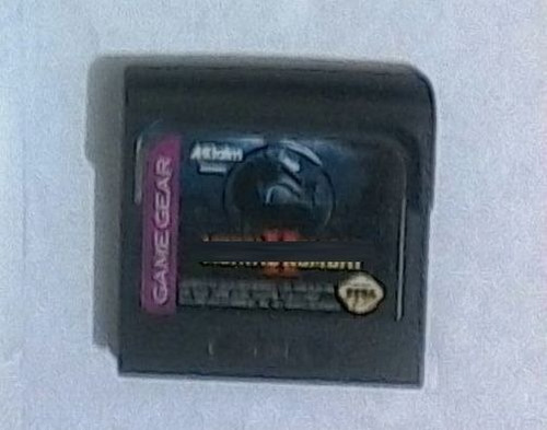 Juego Cassette Sega Game Gear Mk2 Kombat Leer Descripcion