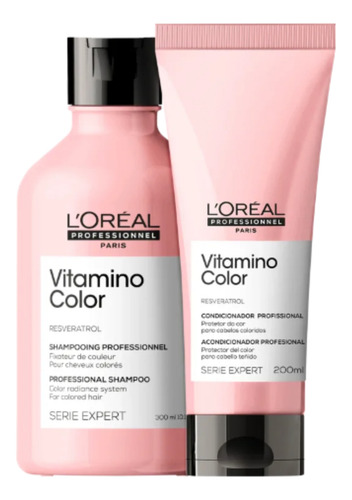 Loreal Vitamino Color Kit Shampoo 300ml + Condicionador 200m