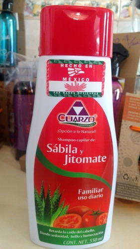 Combo De 1 Shampoo Chile-ajo + 1 Shampoo Jitomate- Sábila