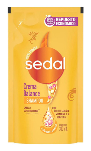 Shampoo Sedal Crema Balance 300 Ml