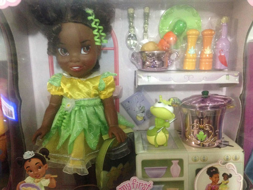 Muñeca Princesa Tiana De Disney Con Accesorios