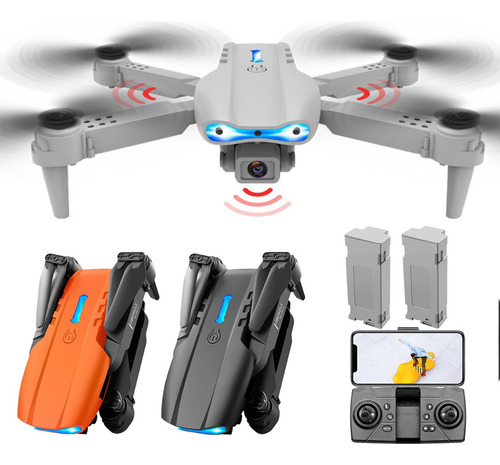 Mini Drone Barato E99 Camera Con Cámara Fullhd 2 Baterías .