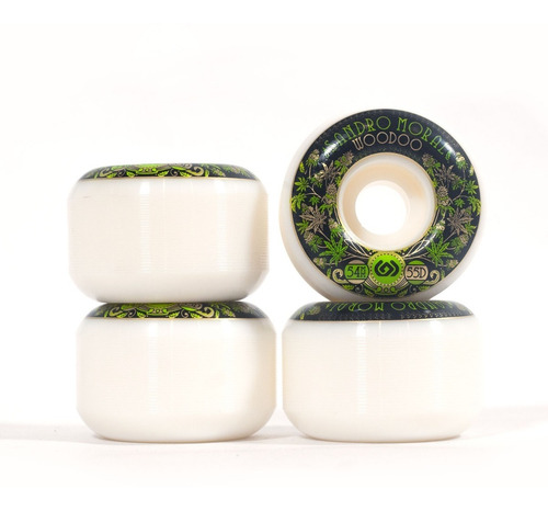 Imagen 3 de 4 de Ruedas De Skate Woodoo Sandro Moral Pro Ii Pack 777