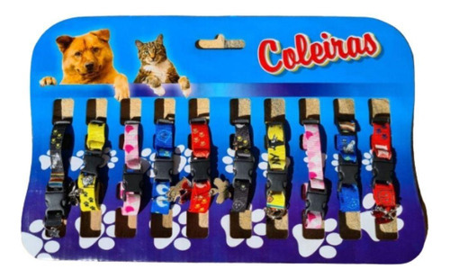 Tarjeta de collar de gato con colgante 1