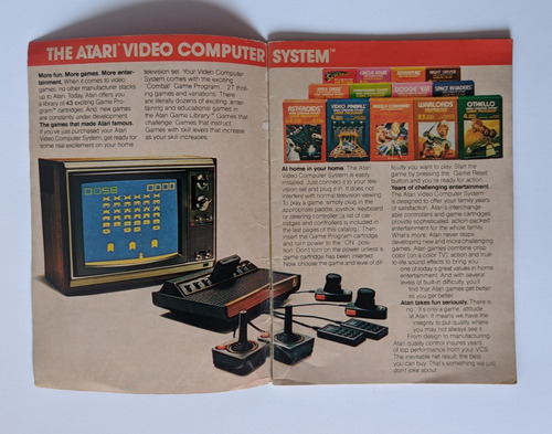 Catálogo Vermelho De Jogos Atari Retrogamer - Faço Por 99 (Usado)