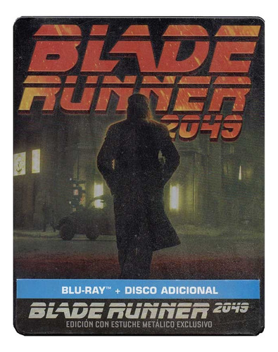 Blade Runner 2049 Bluray + Disco Adicional Steelbook 