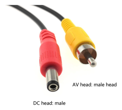 4 Pin Hembra A Rca Adaptador Masculino Dgzzi M12 4 Pin De A