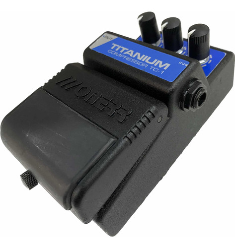 Pedal Guitarra Onerr Titanium Compressor Novo Raridade