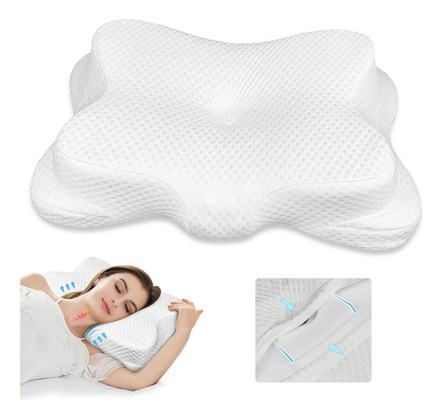 Almohadas Para Dormir De Lado Para Adultos, Almohada Cervica