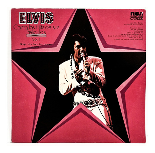 Elvis Presley Canta Los Hits De Sus Peliculas - Vinilo Exc.
