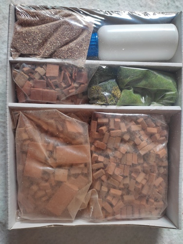 Keranova Kit De Cerámica Castillo Medieval Para Armar.