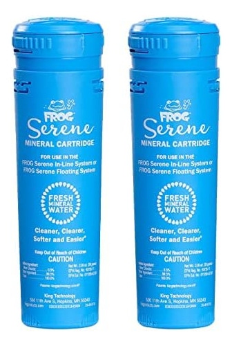 2  Serene Mineral Replacement Cartridges For Hot Tubs F...