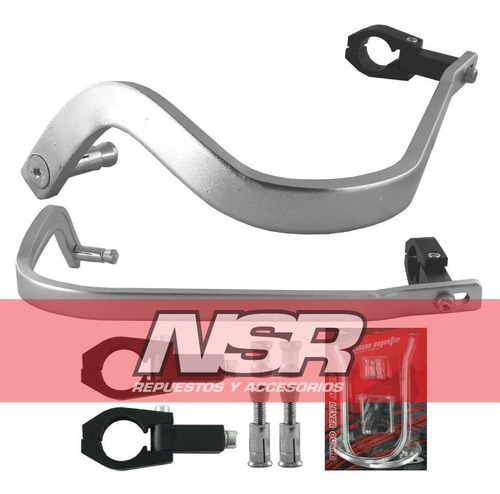 Cubre Manos Almas De Aluminio Enduro Cross Largos Nsr Motos