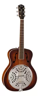 Guitarra Resonadora Fender Paramount Pr-180e Resonator Color Marrón Material del diapasón Caoba Orientación de la mano Diestro