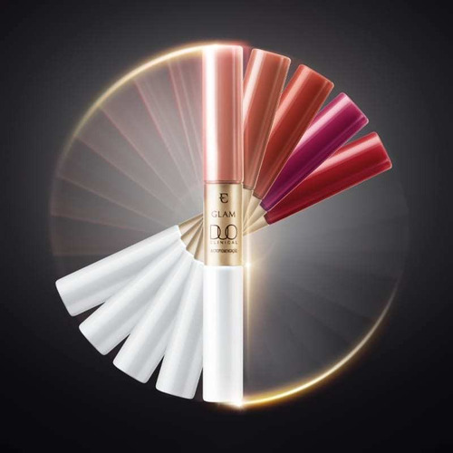 Imagem 3 de 3 de Batom Liquido Glam Duo Clinical Rosado Essencial - Eudora