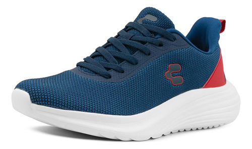 Tenis Charly Deportivos Sport Textil Para Caballero Marino