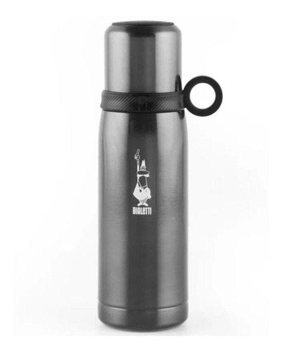 Garrafa Térmica Chumbo 460 Ml Aço Inox Italiana Bialetti