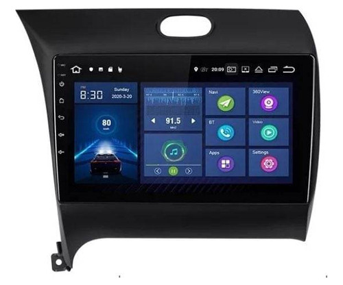 Estéreo De Pantalla Android Kia Forte 2013-2018 Bt Wifi Gps