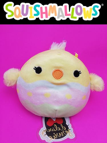 Squishmallows 5'' Peluche Aimee Pollito Chick Kellytoy 