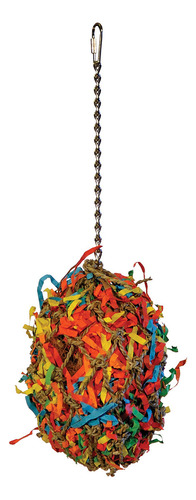 Prevue Pet Products Calypso Creations Fiesta Ball Bird Toy. Color Multicolor