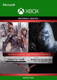 Xbox One & Series - Shadow Of War & Shadow Of Mordor Codigo