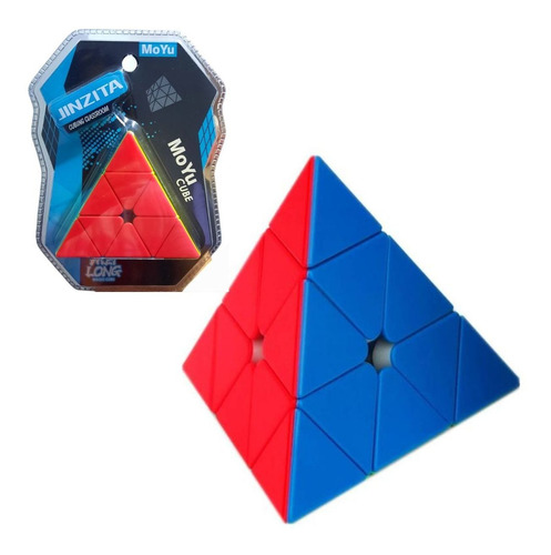 Imagen 1 de 10 de Cubo Rubik Moyu Meilong Jinzita Piramide Cubo Magico