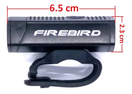 Imagen 2 de 8 de Luz Bicicleta Delantera 350 Lm Recargable Compacta Potente