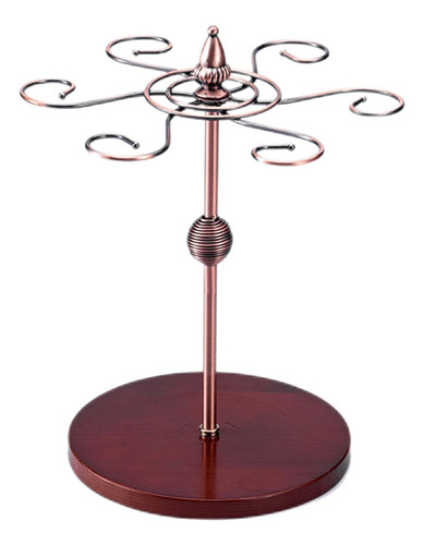 Soporte Para Copas De Vino Colgador De Plano 6 Ganchos