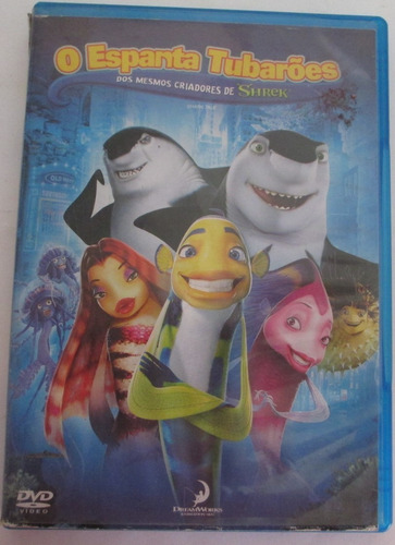 D5115 - Dvd O Espanta Tubarões Desenho Da Dreanworks, Com L (Usado)