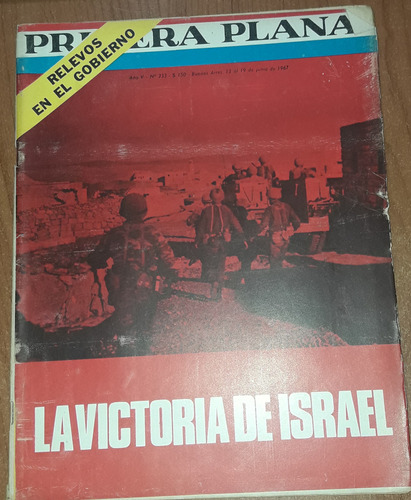 Revista Primera Plana N°233  13 Al 19 De Junio De 1967 